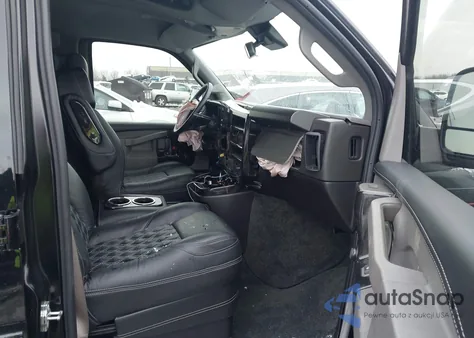 2024 Chevrolet Express Cargo Rwd 2500 Extended Wheelbase Wt z USA, uszkodzony, nr VIN 1GCWGBF75R1233398